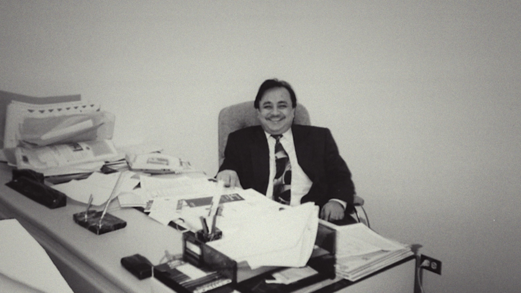 Dr. Kapadia at his desk